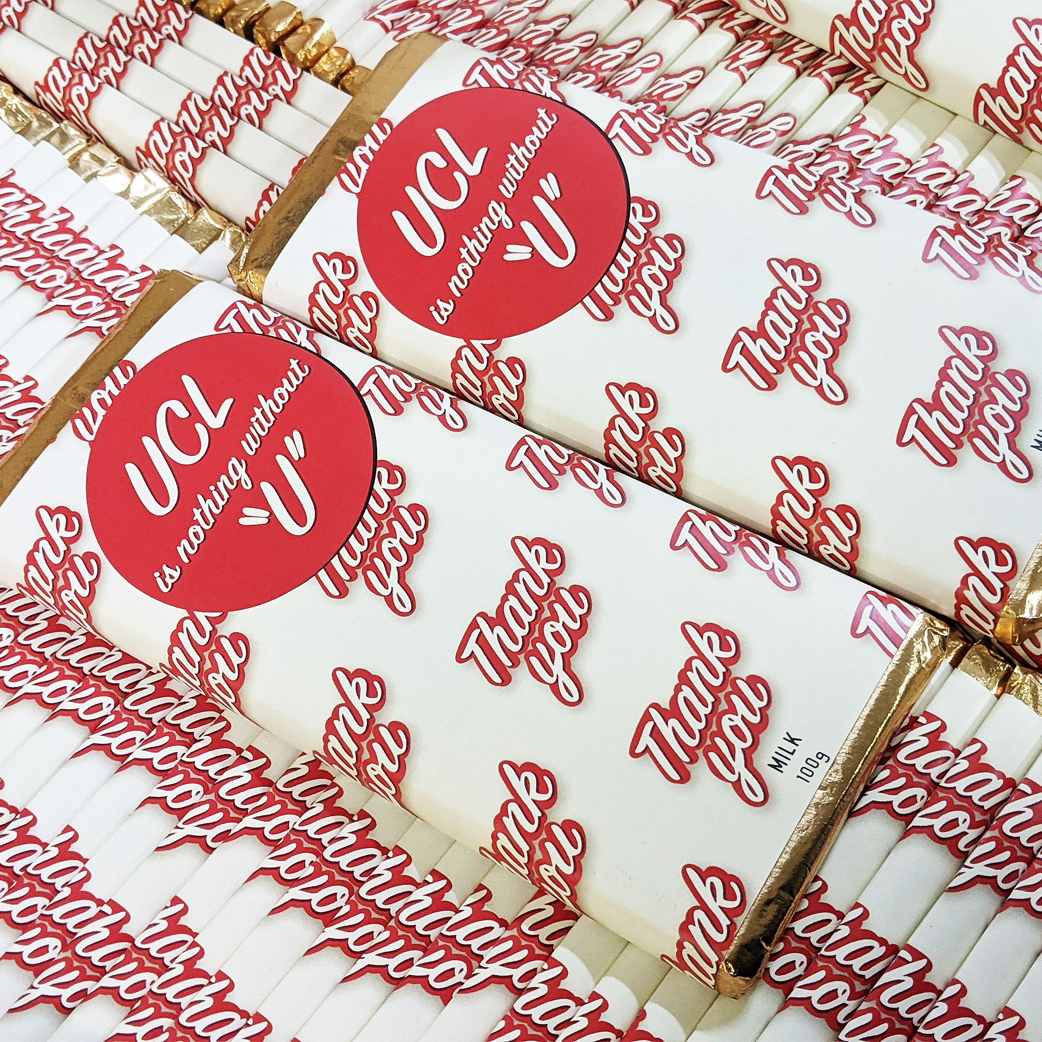 Branded Employee Appreciation Candy Bars